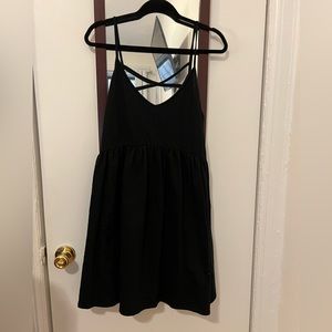Black strappy dress size XXL